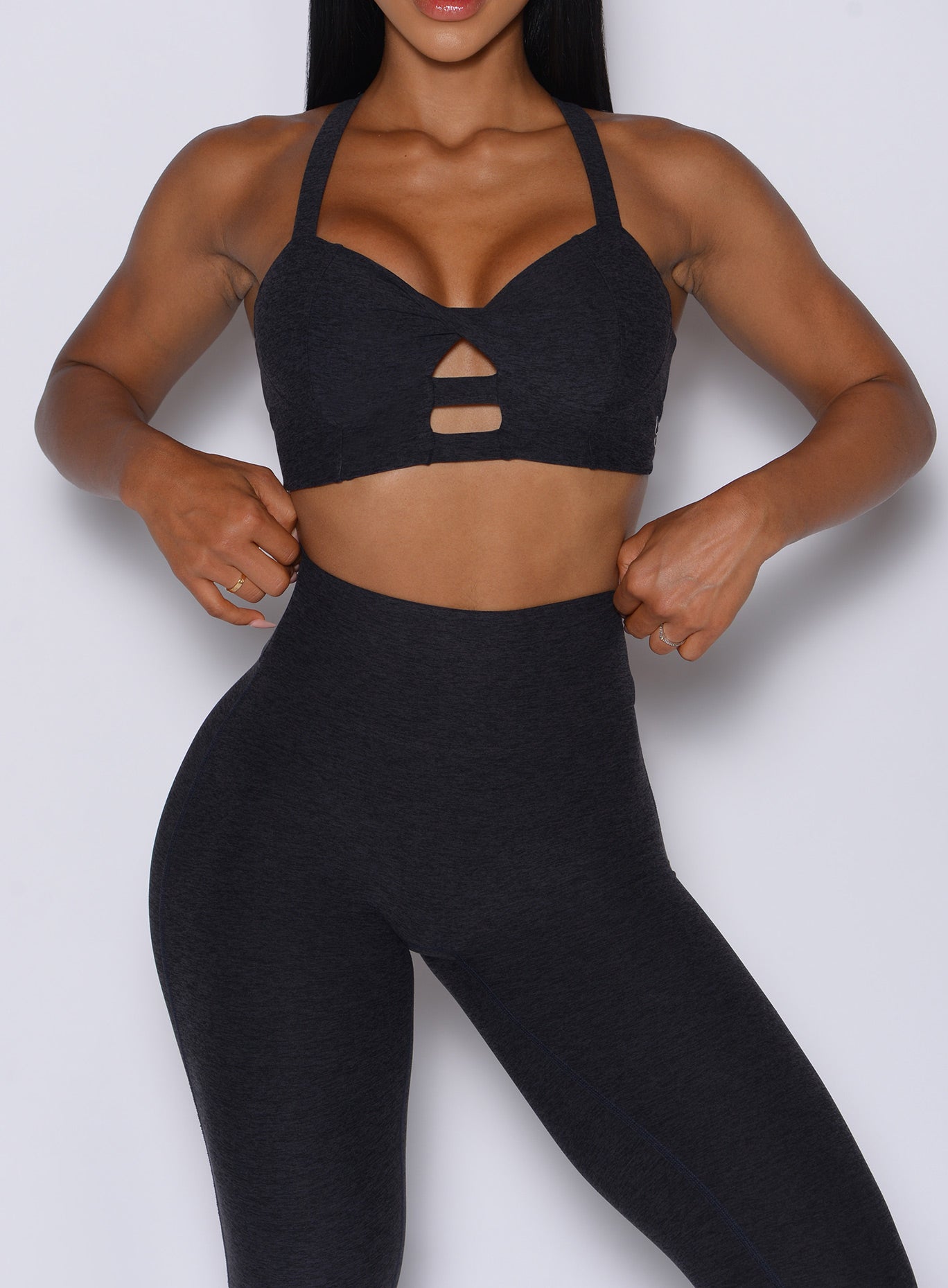 Bombshell Sportswear orders black butterfly bra