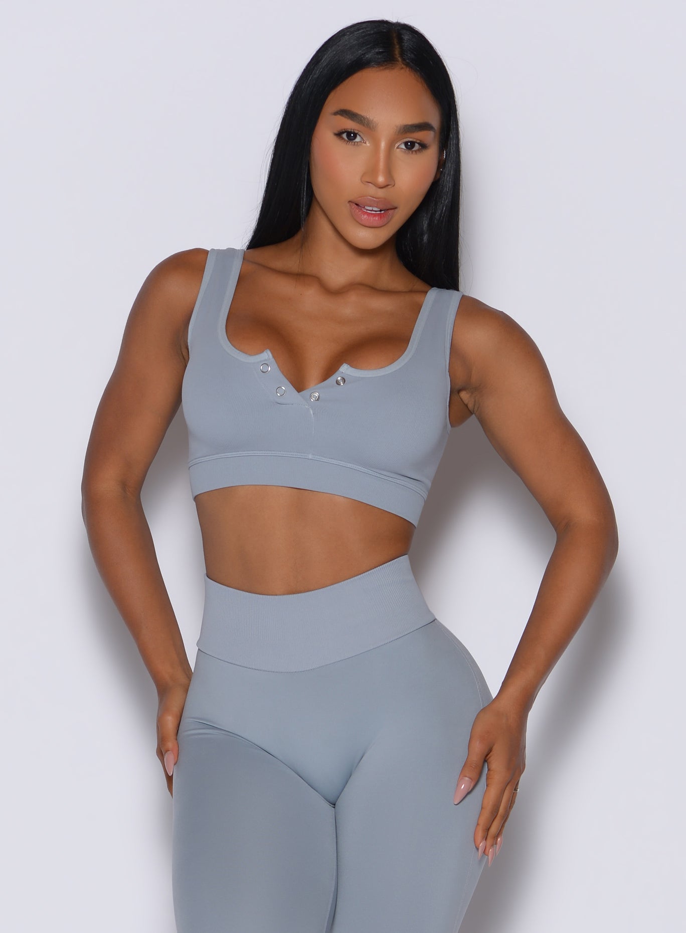 Bombshell Sportswear White Ribs popular seamless shorts and matching Bra