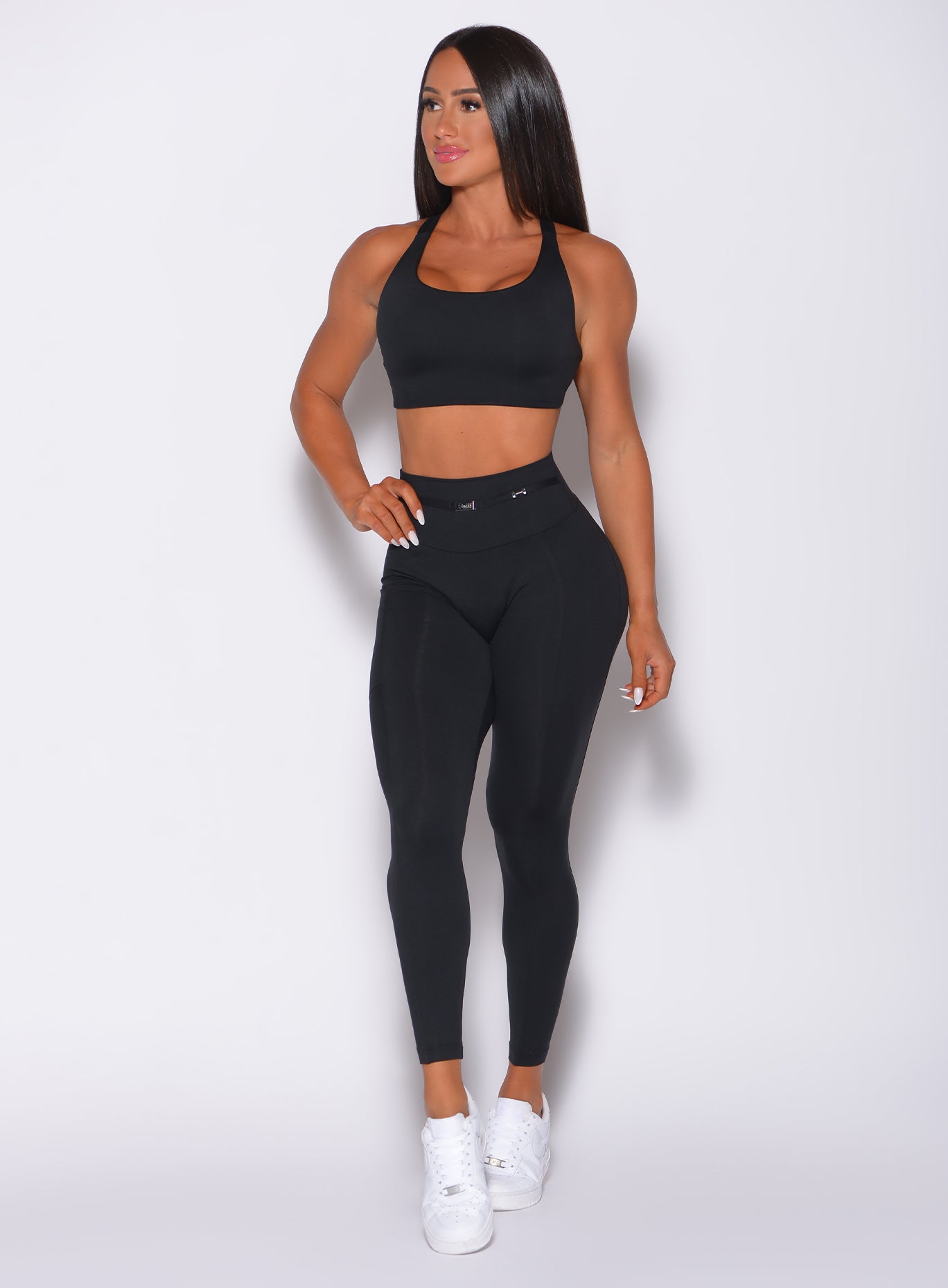 Barbell Leggings | Black | Bombshell Sportswear