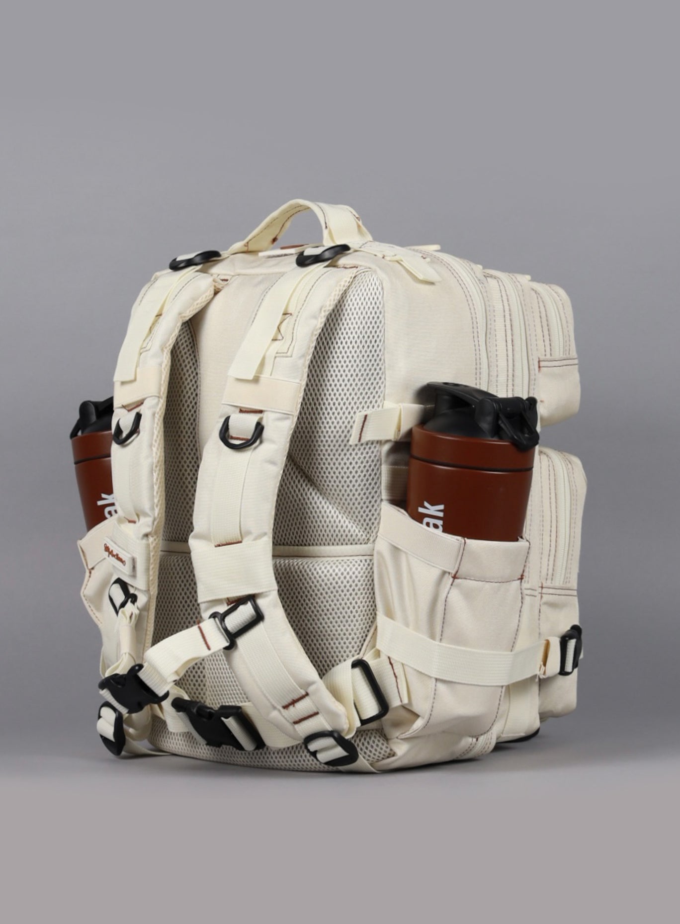 back view of the   25L Backpack Bombshell Sportswear in Crème color
