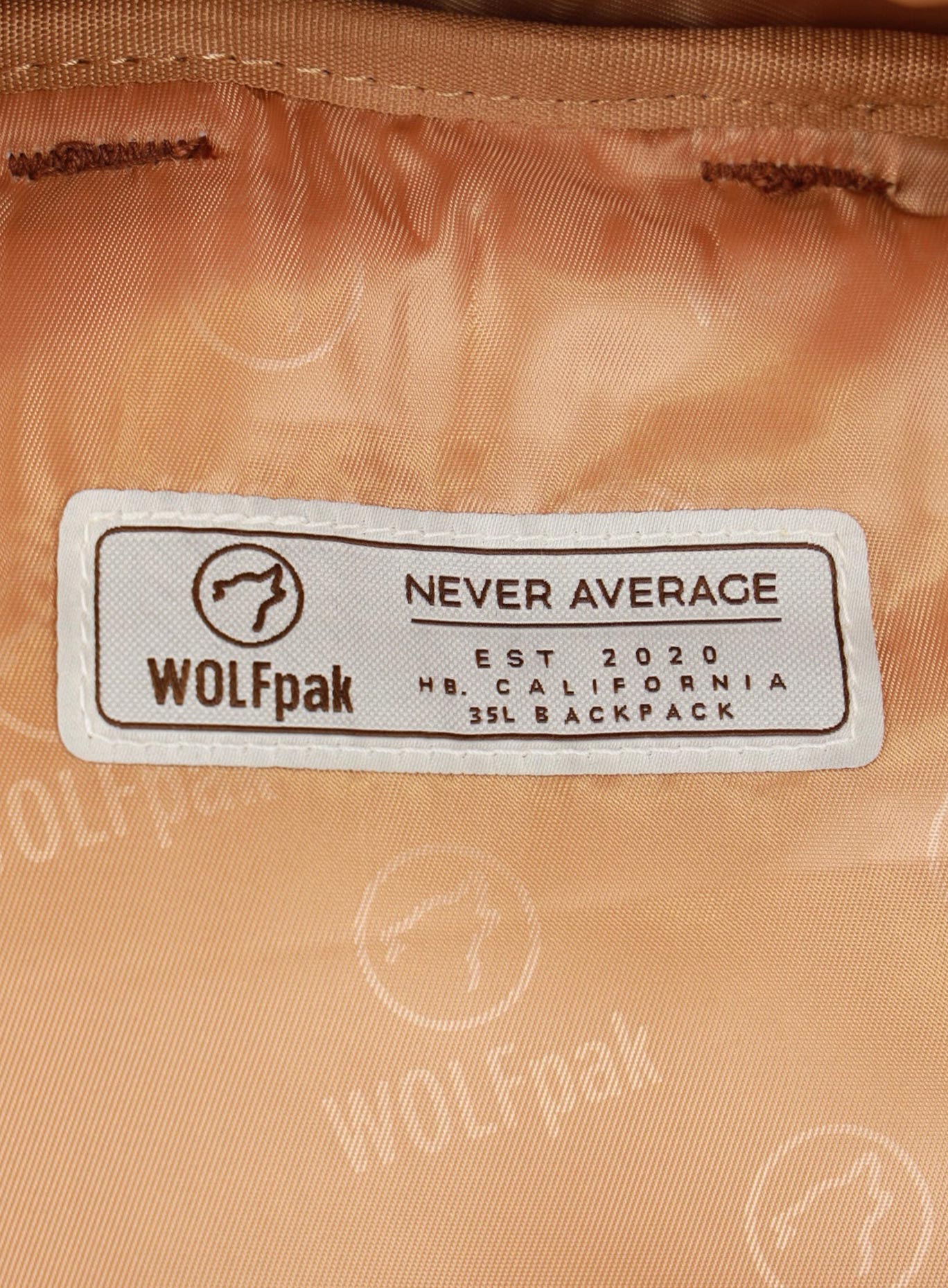 a picture of the wolfpak badge in the mini backpack from wolfpak
