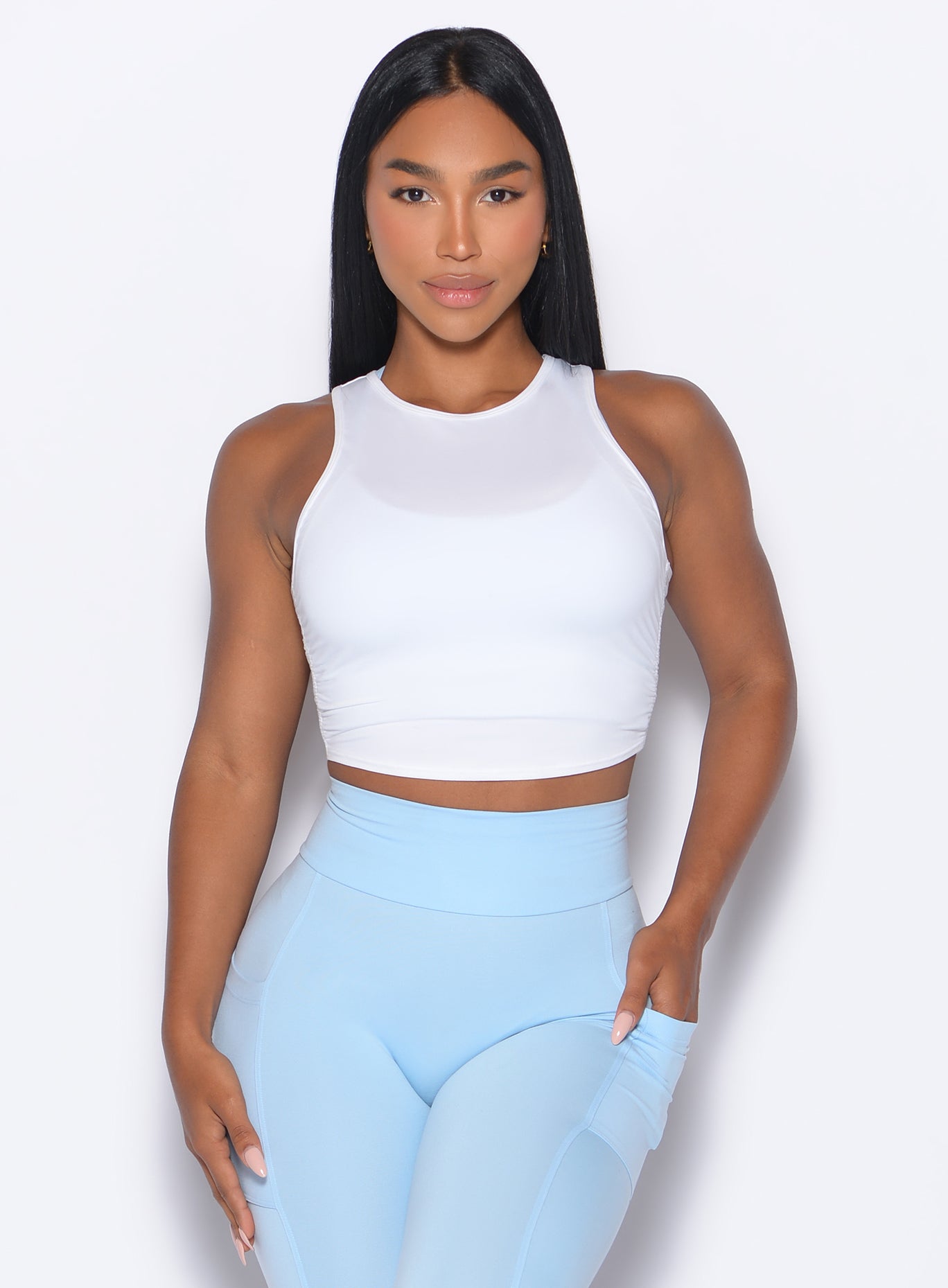 Muscle Scrunch Tank - Colorgroup