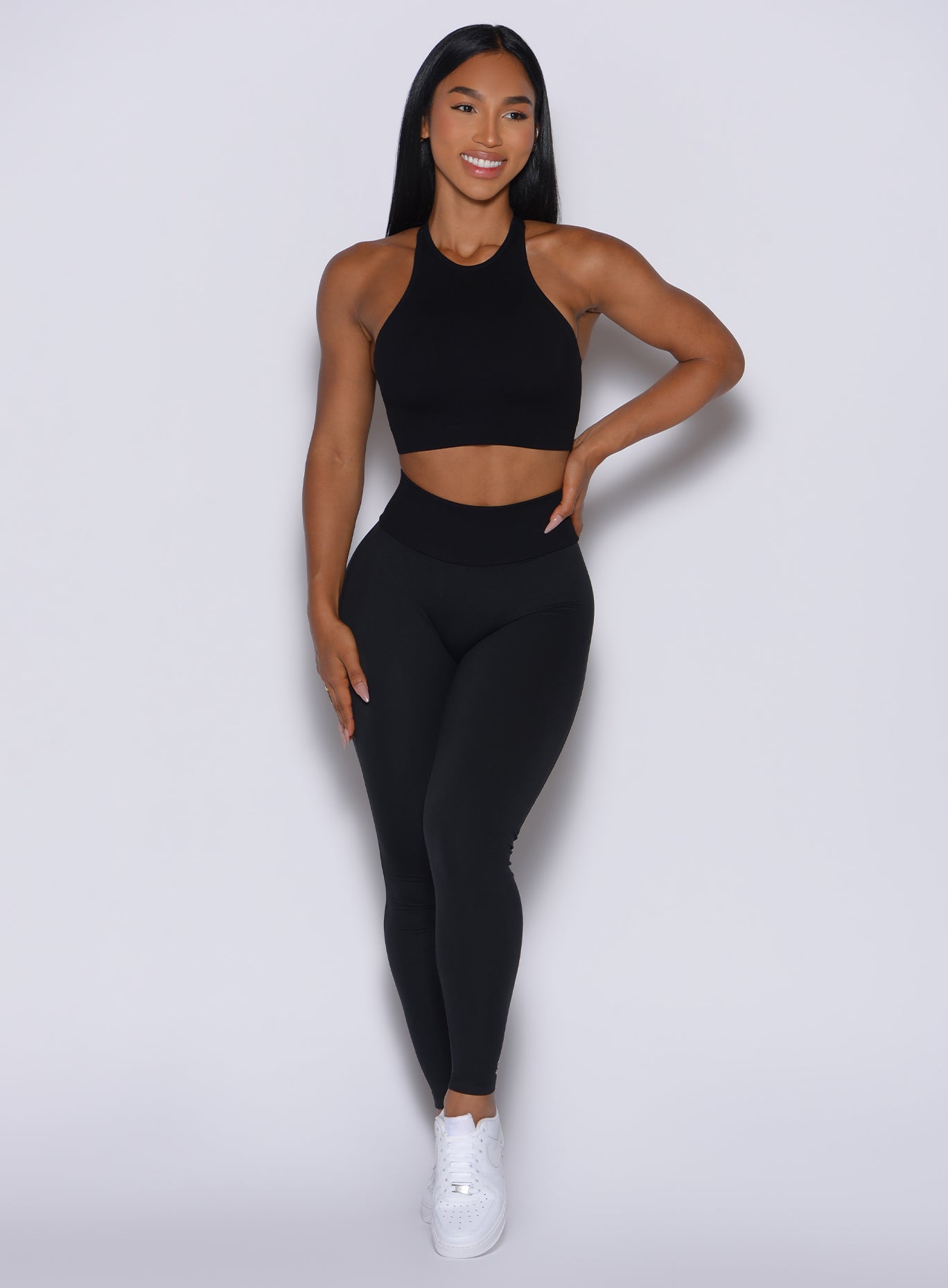 Figure Scrunch Leggings | Black | Bombshell Sportswear