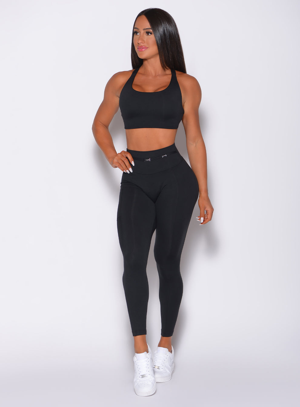 Barbell Leggings Black Bombshell Sportswear 9082