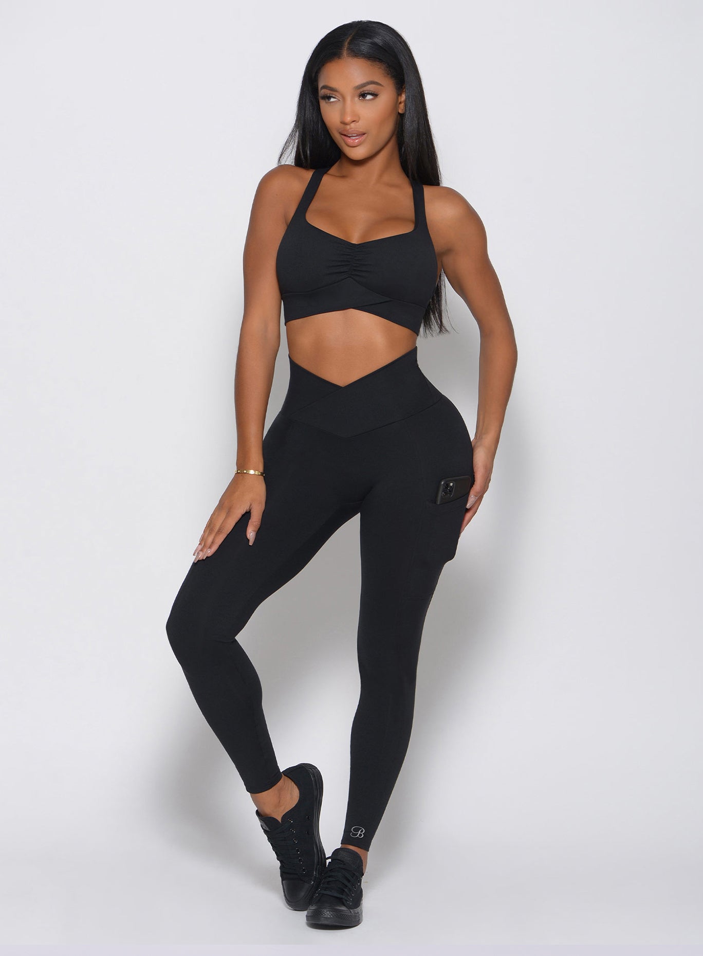 Contour Leggings | Black | Bombshell Sportswear